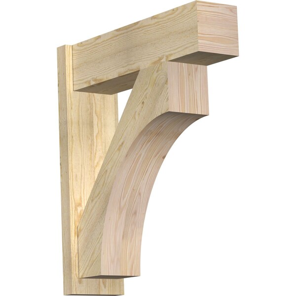 Ekena Millwork Westlake Block Rough Sawn Outlooker, Douglas Fir, 8"W x 28"D x 32"H OUT08X28X32WTL05RDF - main